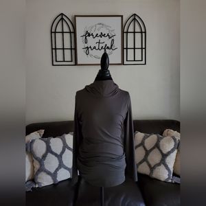 The North Face Women's Hunter Green Flashdry Long Sleeve Hooded Shirt Size M